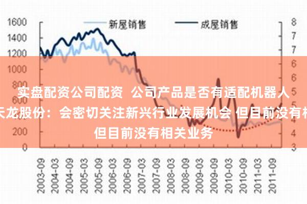 实盘配资公司配资  公司产品是否有适配机器人领域？天龙股份：会密切关注新兴行业发展机会 但目前没有相关业务