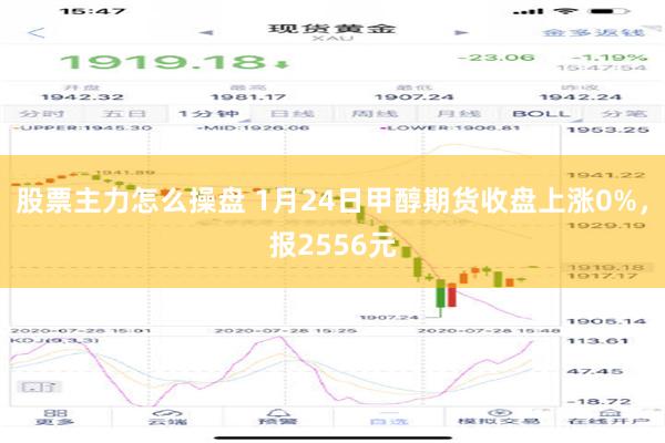 股票主力怎么操盘 1月24日甲醇期货收盘上涨0%，报2556元