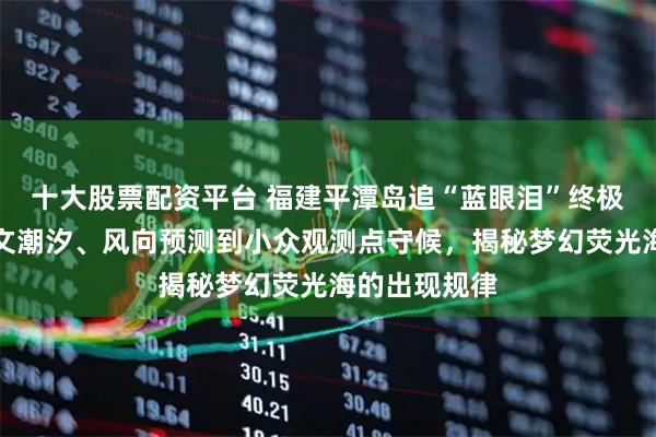 十大股票配资平台 福建平潭岛追“蓝眼泪”终极手册：从天文潮汐、风向预测到小众观测点守候，揭秘梦幻荧光海的出现规律